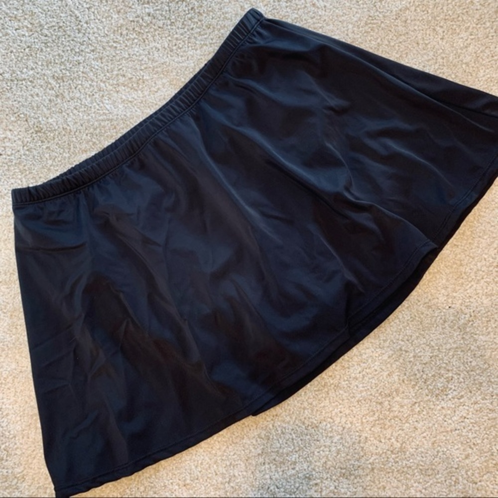 Beach Belle Black Swim Skirt‎ 14